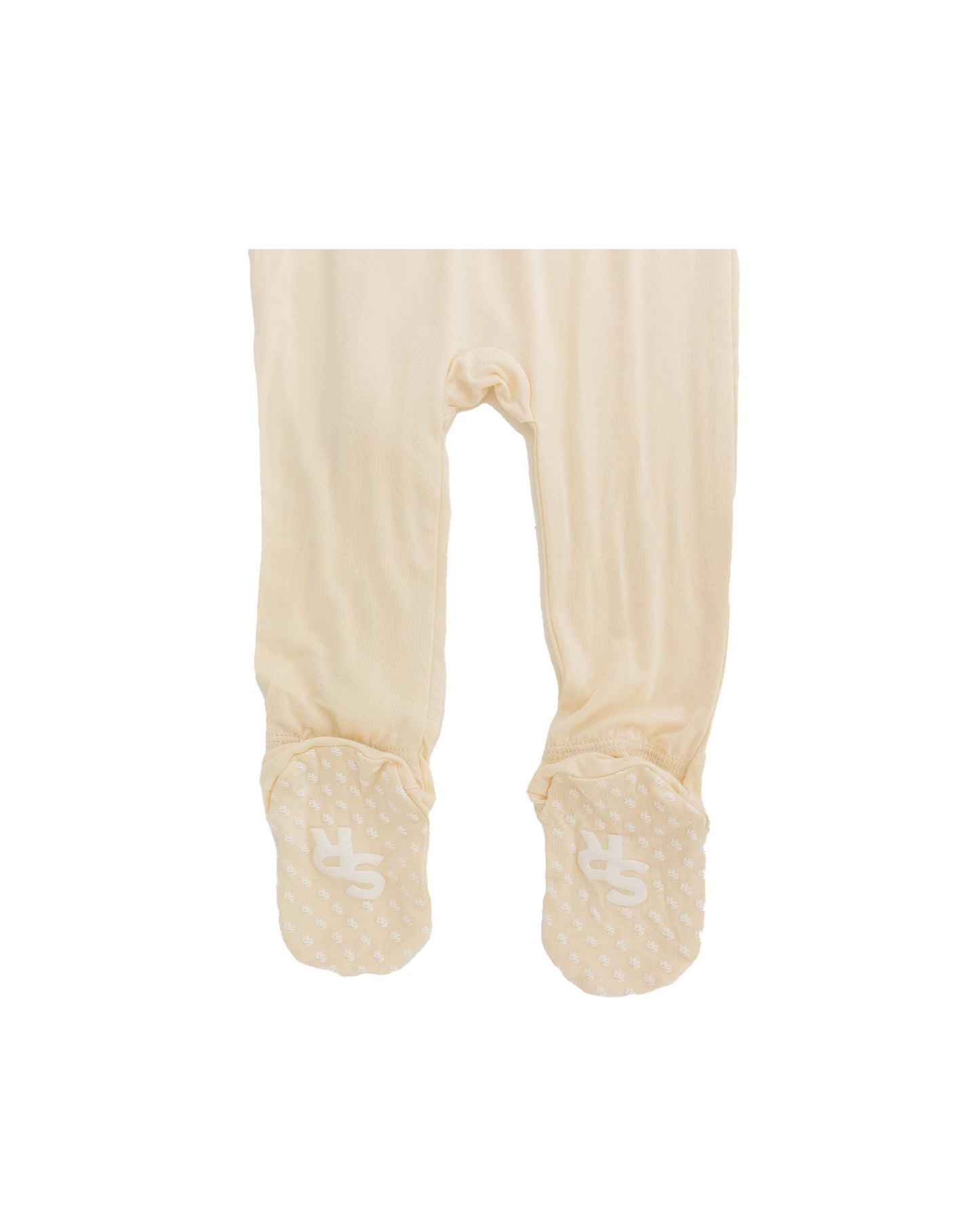 Buttercream Zippered Footie Pajamas