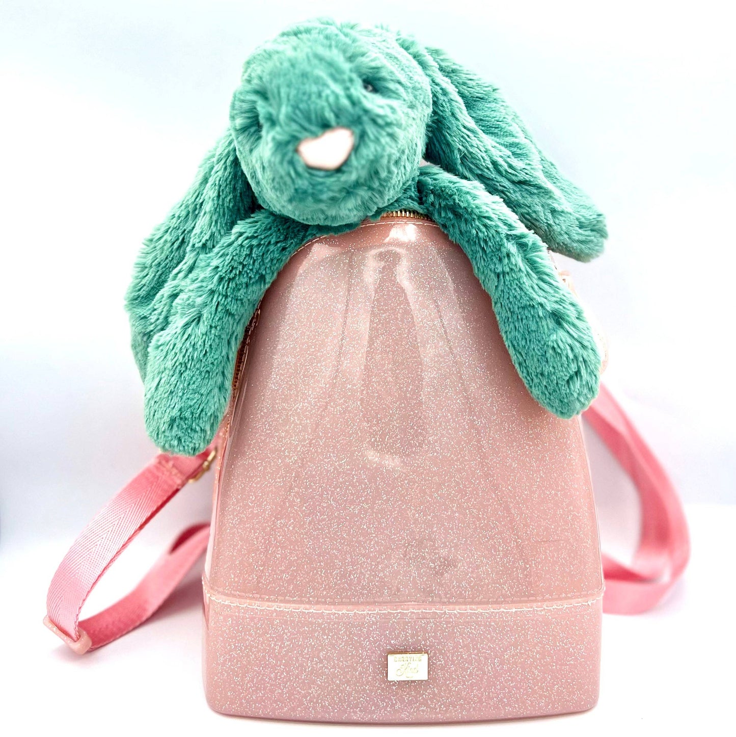 Dolly Kids Large Purse / Backpack: Light Pink Sparkle