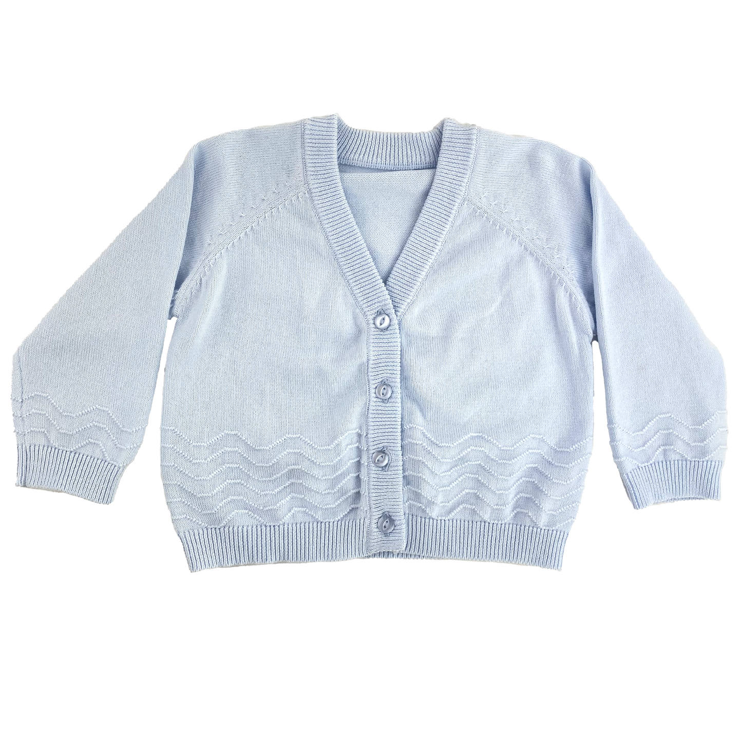 Scalloped Lightweight Knit Cardigan Sweater