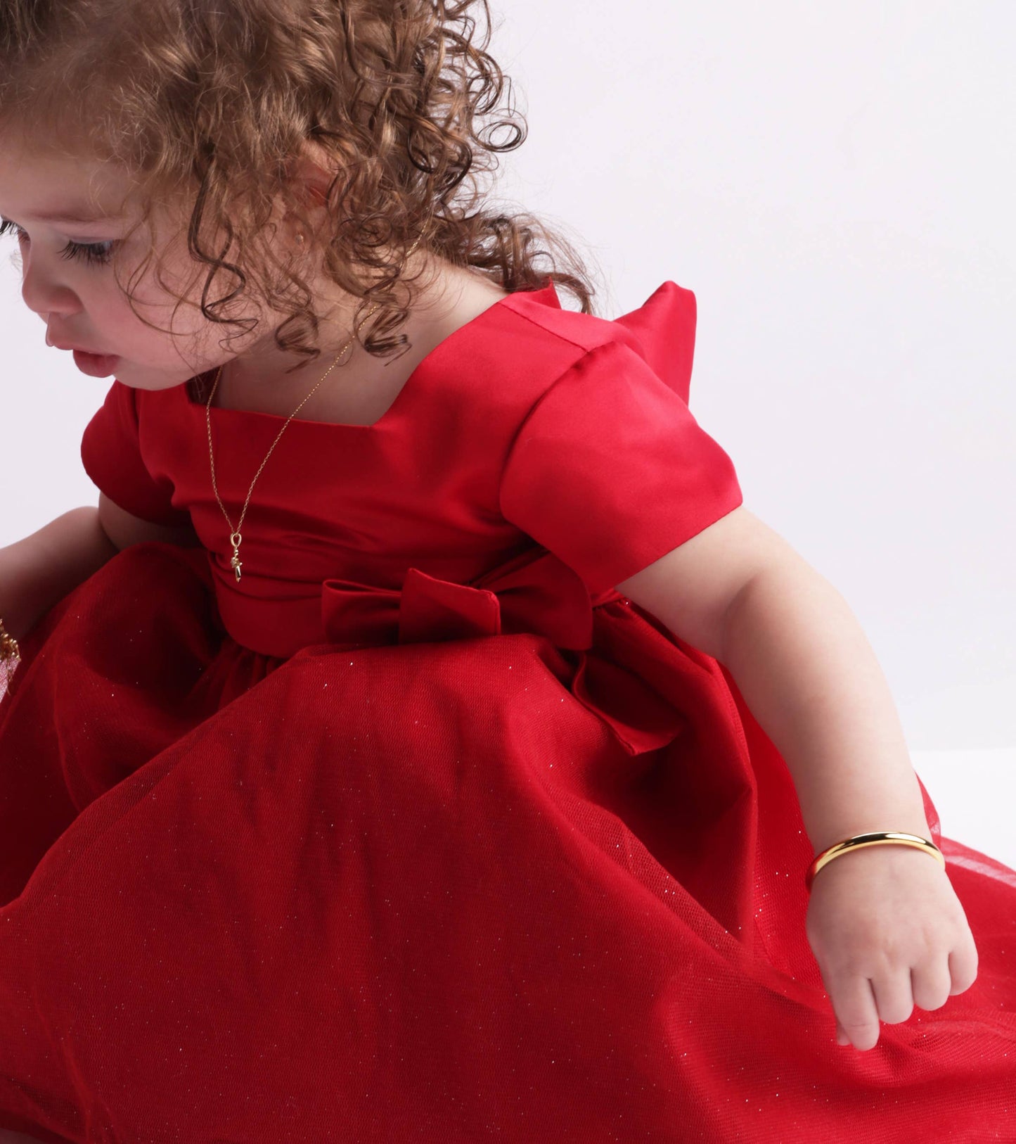 Gold Classic Bangle for Baby Small 0-12m