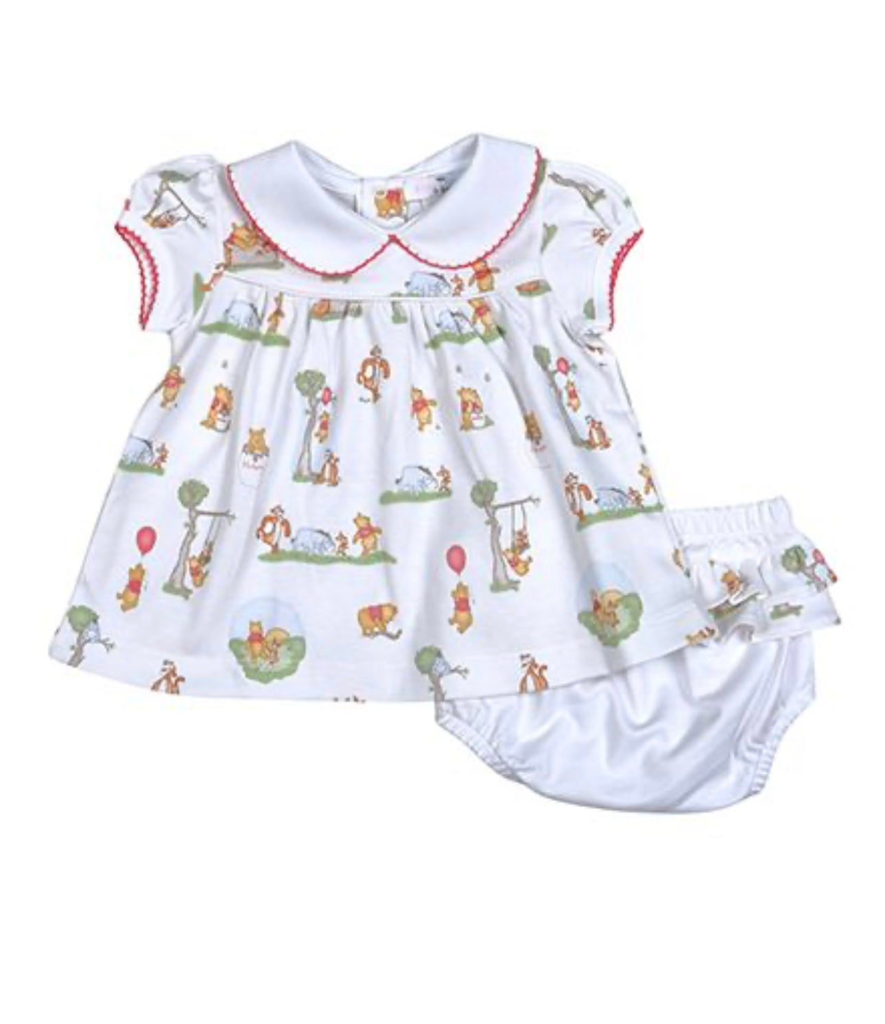 Honey Bear Pima Bloomers Set