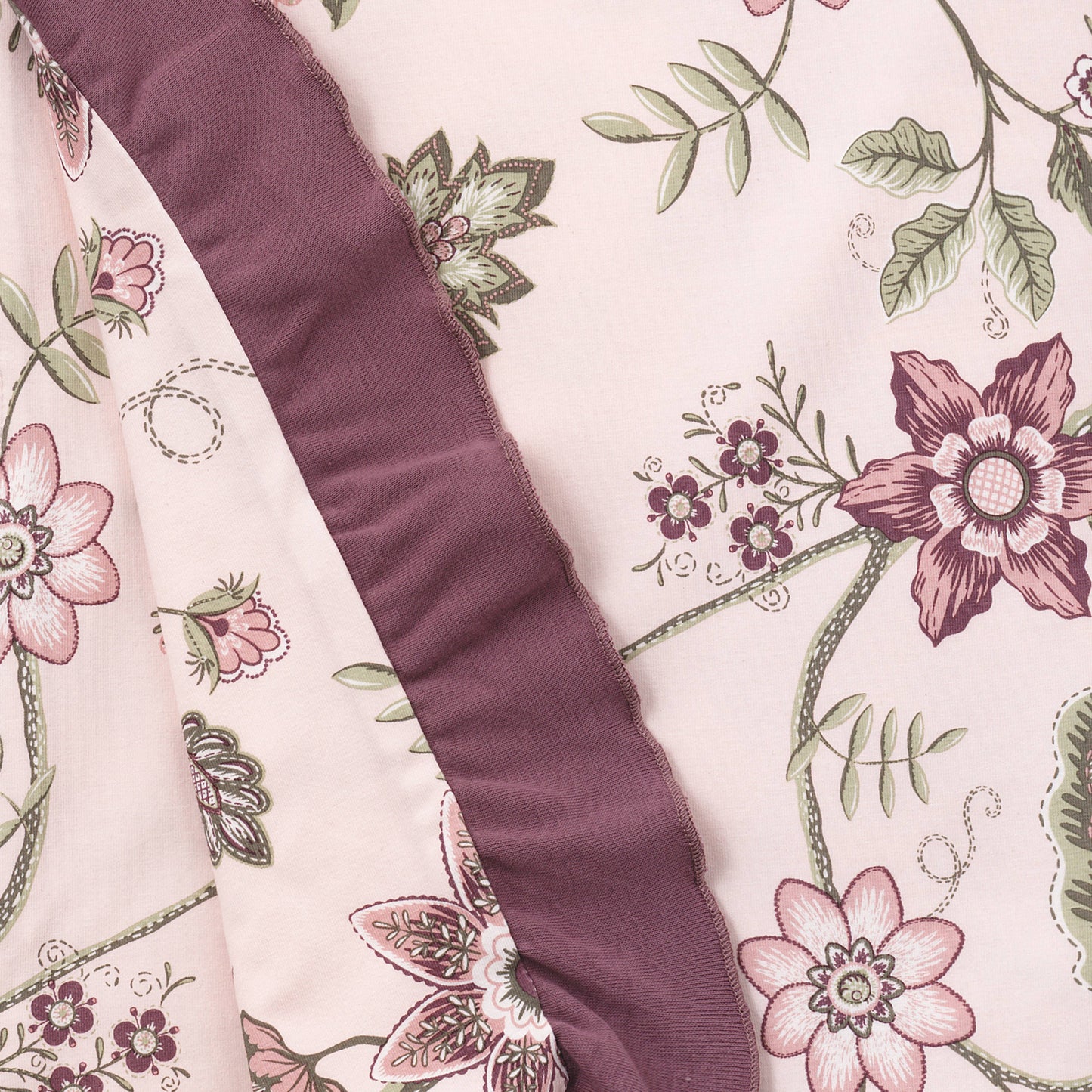 Floral Stitchery Bamboo Dress