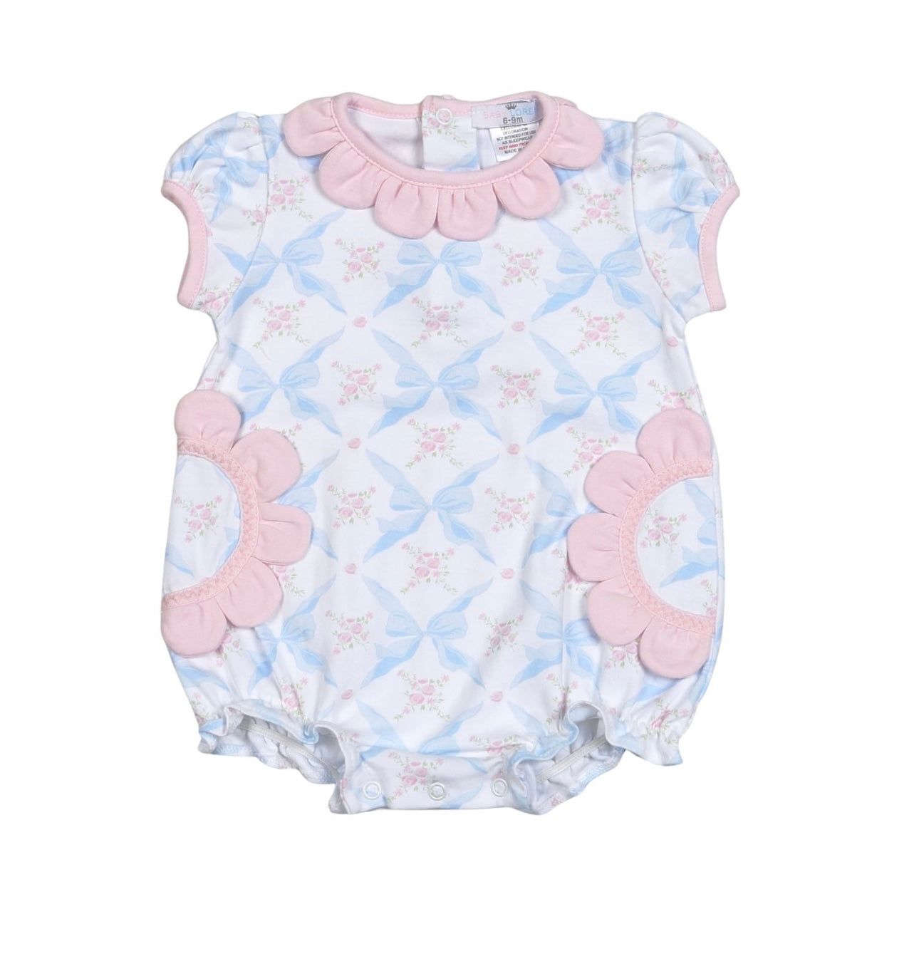 Blue Bows Pima Bubble