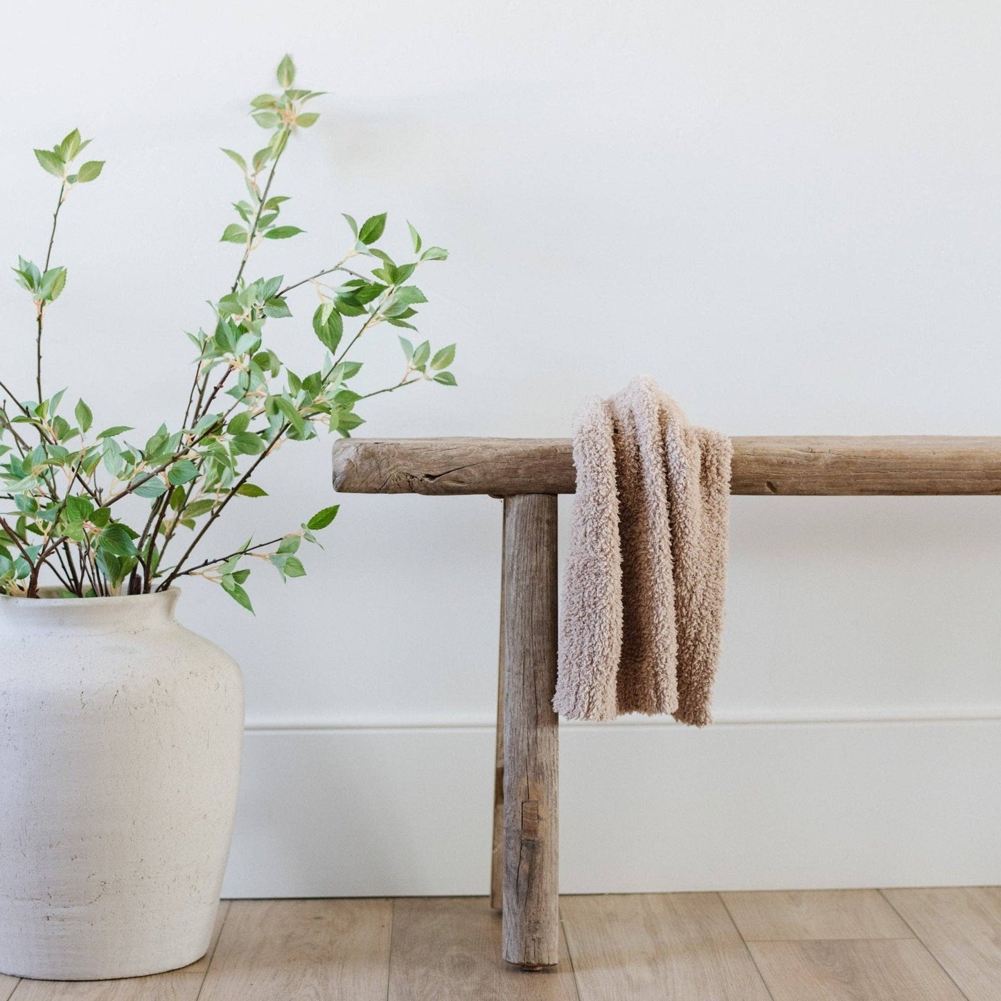 Saranoni-Bamboni Mini Blanket: Buttermilk