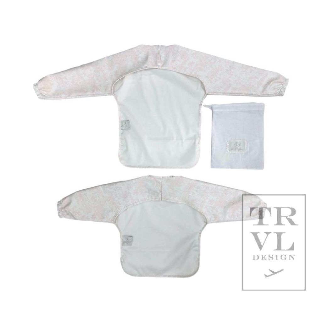 Perfect Smock Small - Bunny Toile Pink- Ages 6 mth- 24 mth