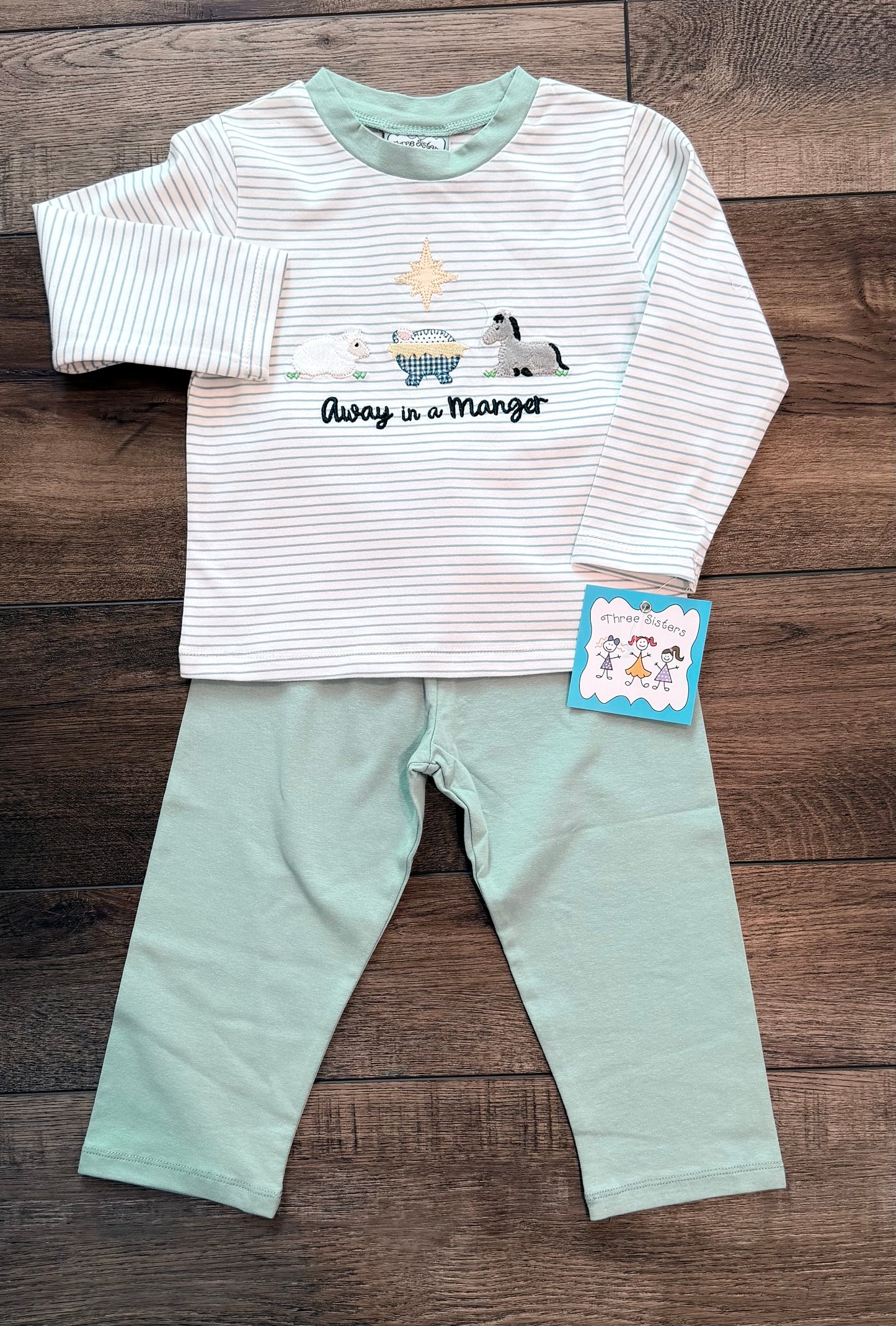 Away in a Manger Boys Pant Set