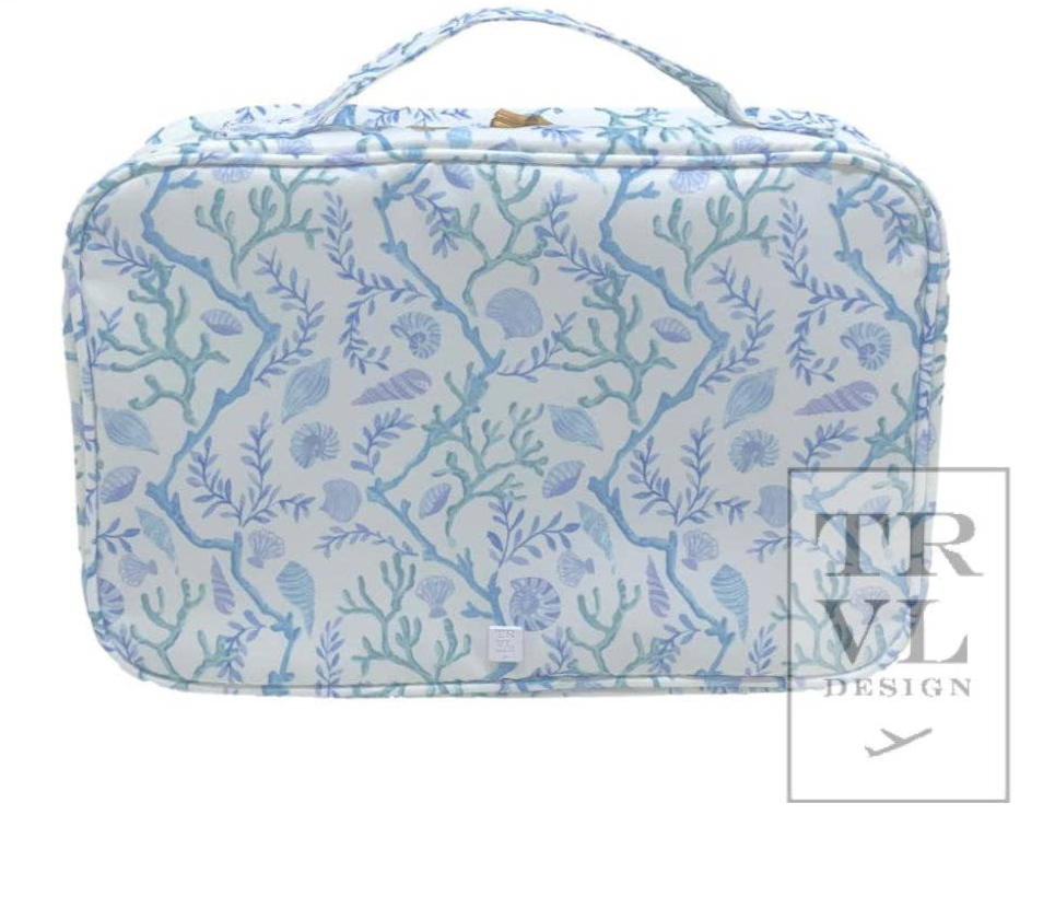 BUNDLE UP2 Hanging Toiletry Bag - CORAL VINE