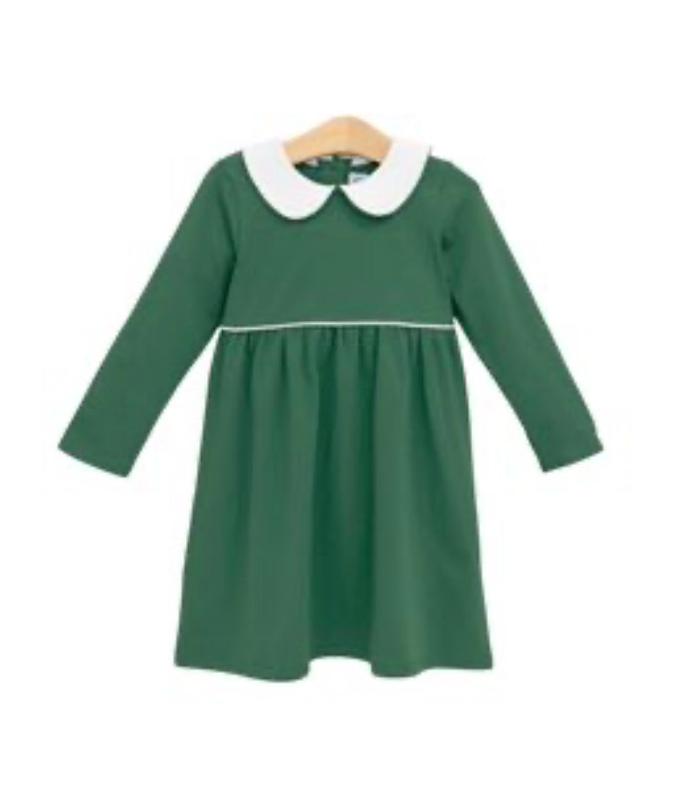 Claire Dress- Hunter Green