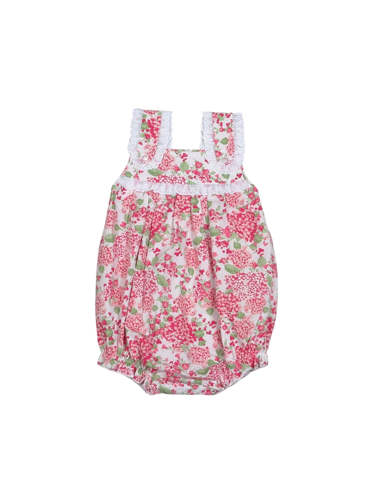 Pink Floral Pima Bubble