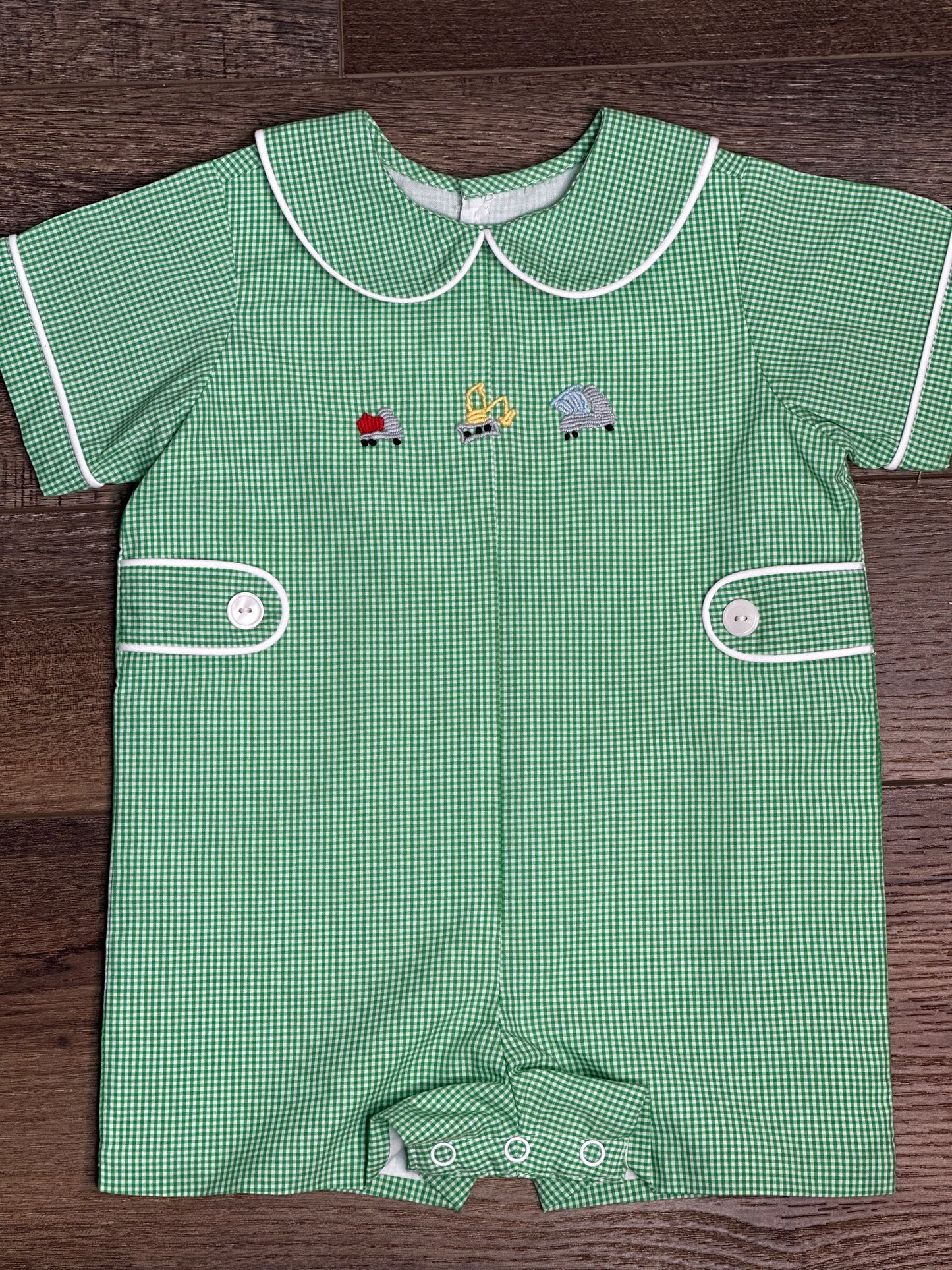 Movers Romper Hand Stitched