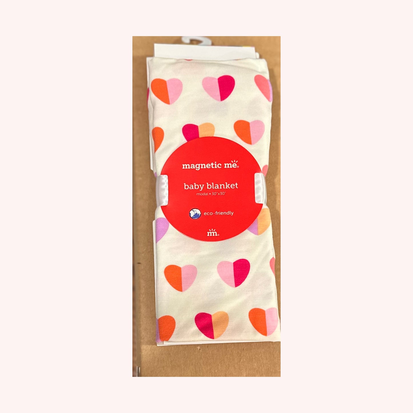 Pink XOXO Magnetic Me Modal Blanket