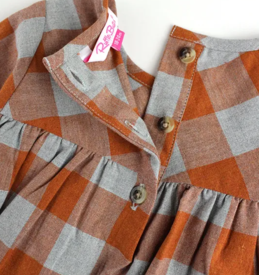 Hadlee Plaid Dress