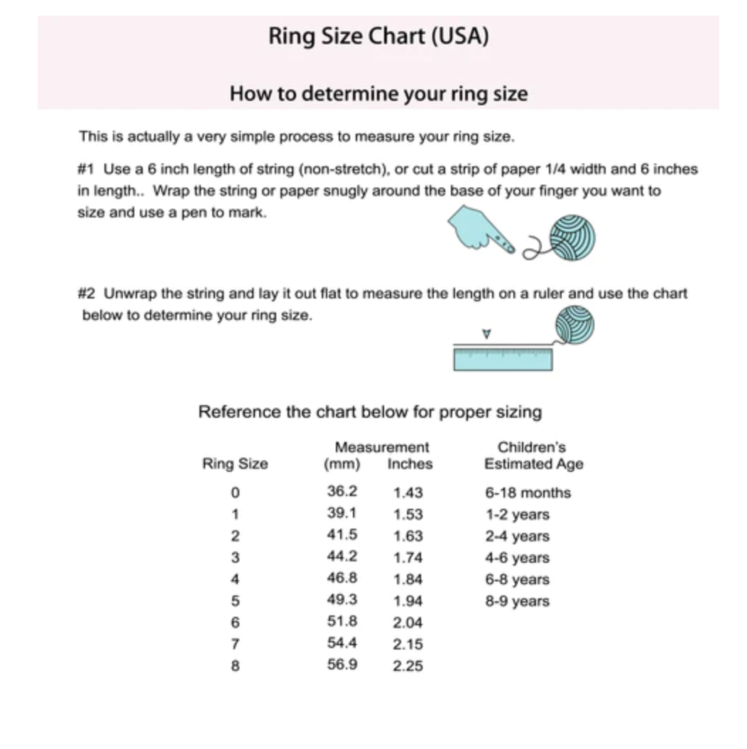 Sterling Silver Baby Ring - Silver Twisted Band w/Heart Ring