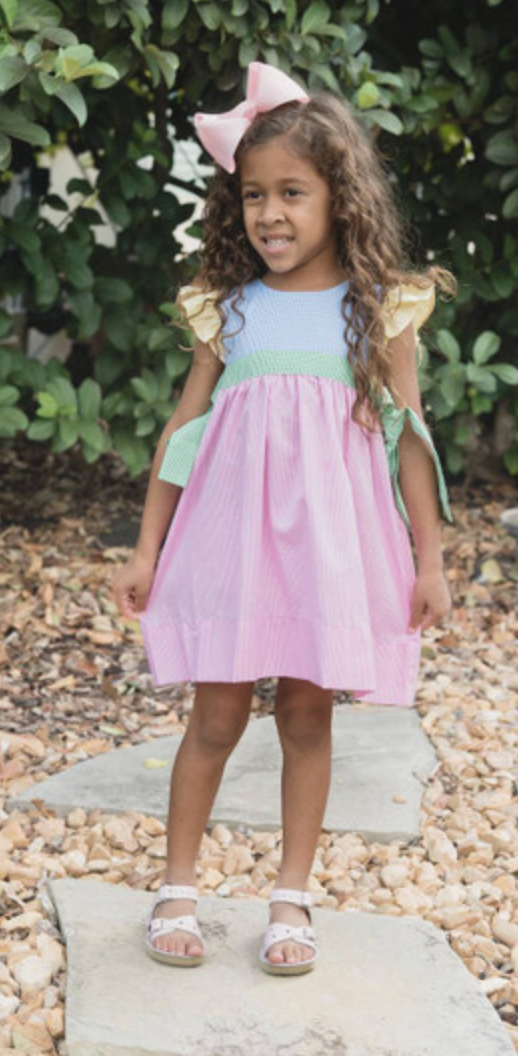 Abigail Color Block Dress