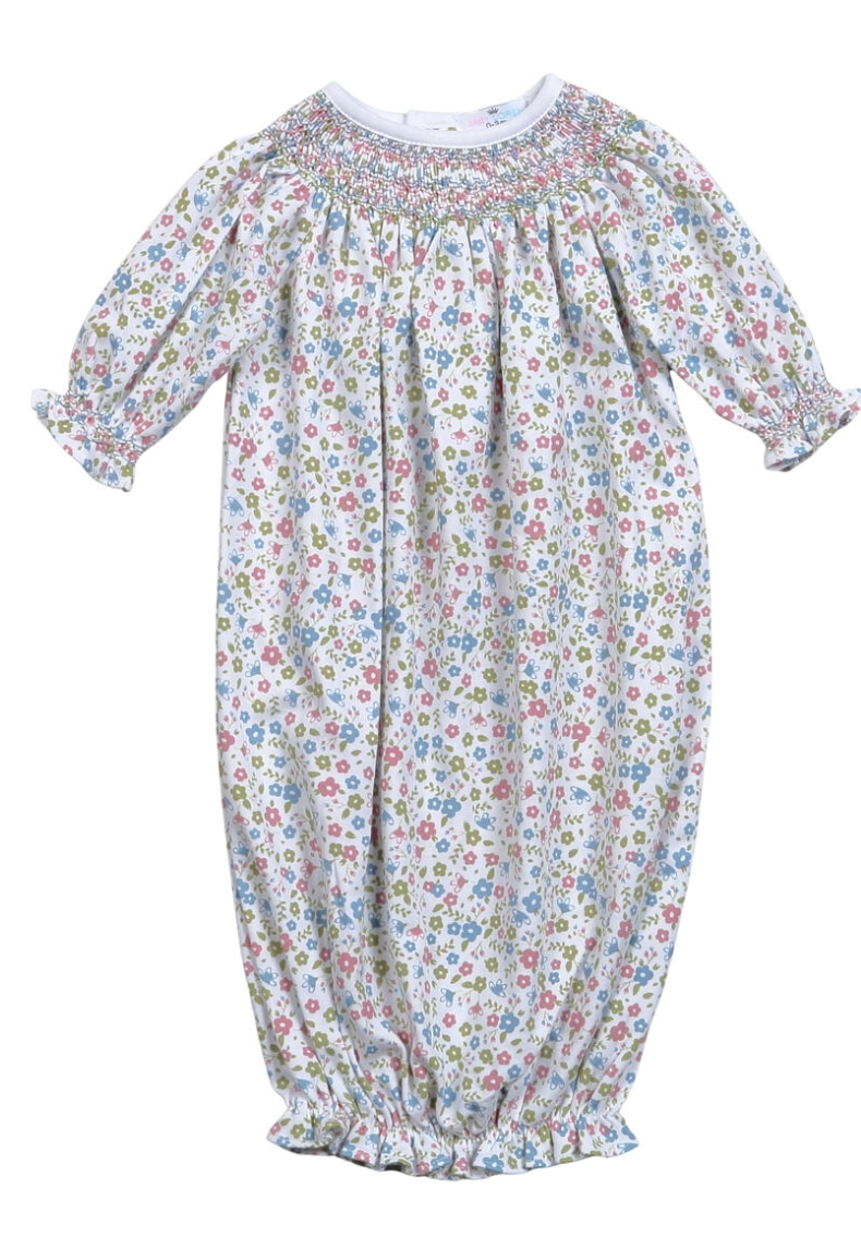 Darlene Pima Hand Smocked Bishop Gown