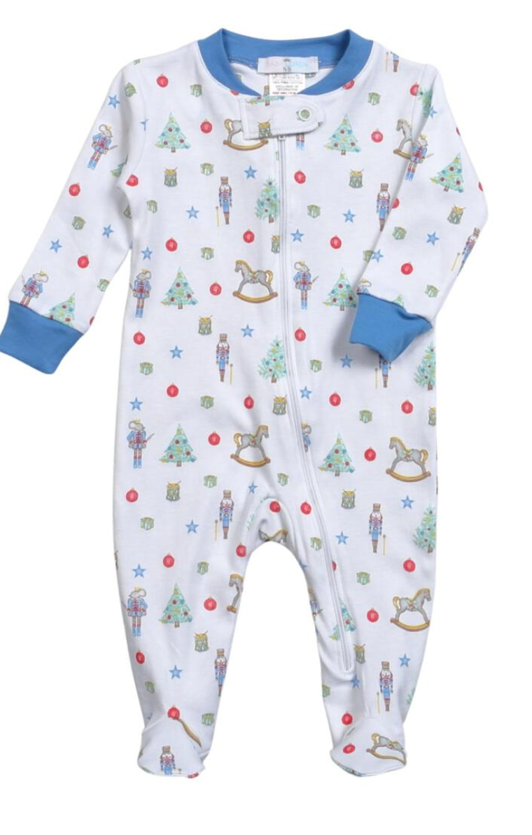 The Magic Night Pima Zipper Footie- boy
