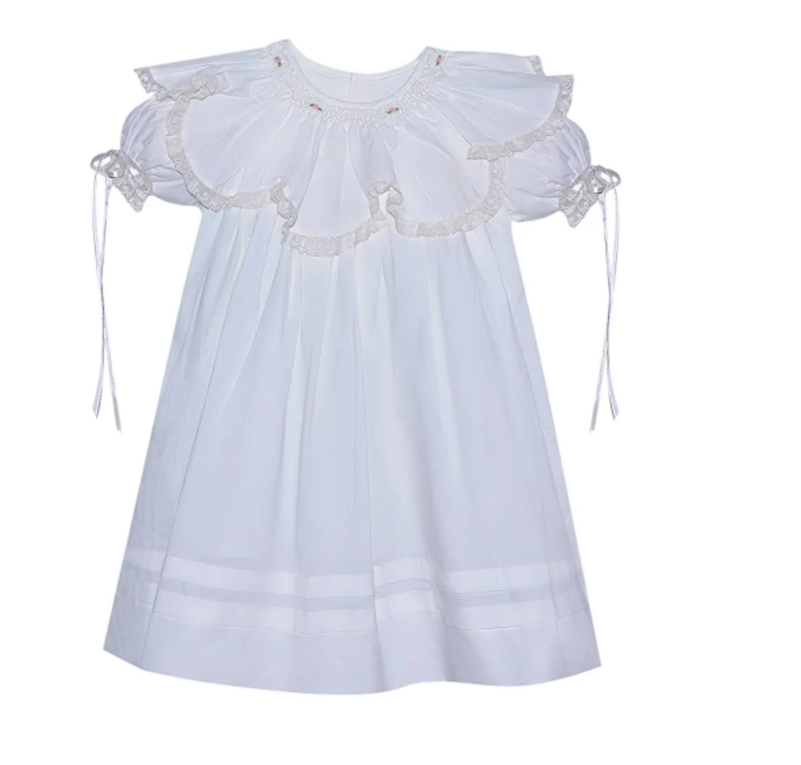 Emery Heirloom Dress White