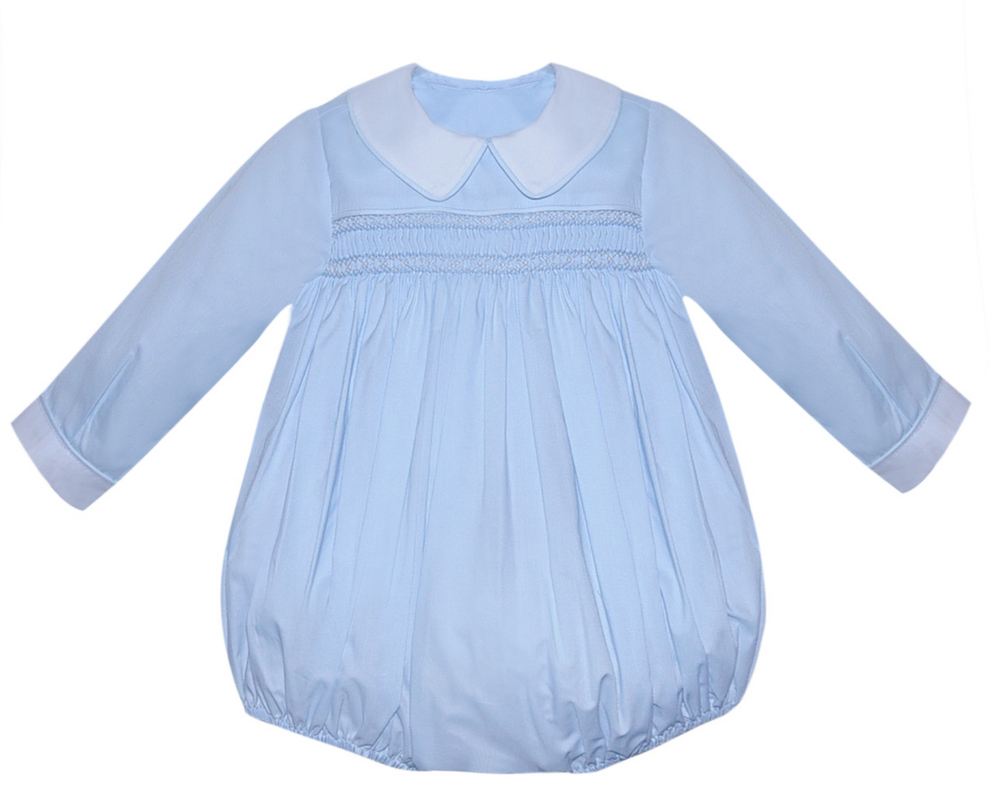 Ellis Blue Boy Bubble -Long Sleeve