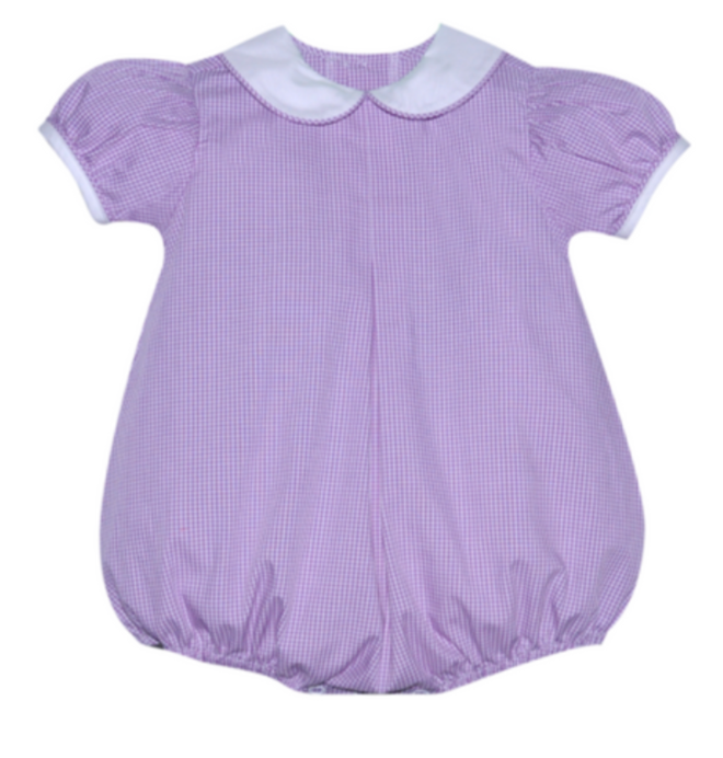 Sydney Lavender Gingham Bubble