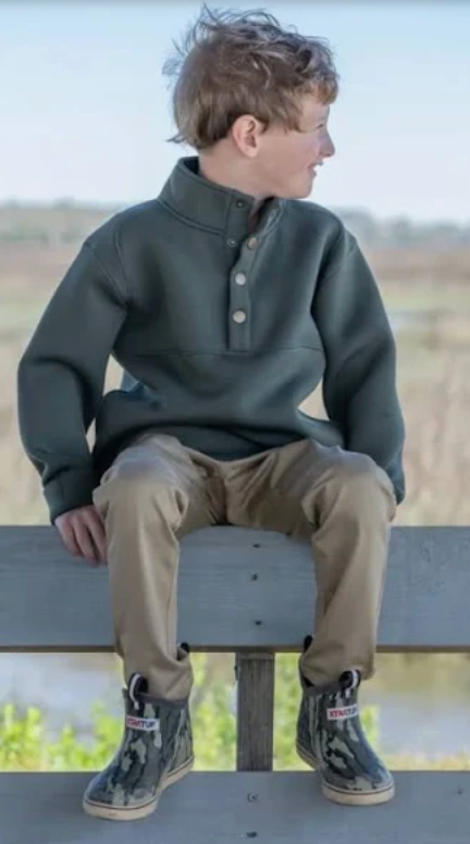 Pierce Pullover-Green