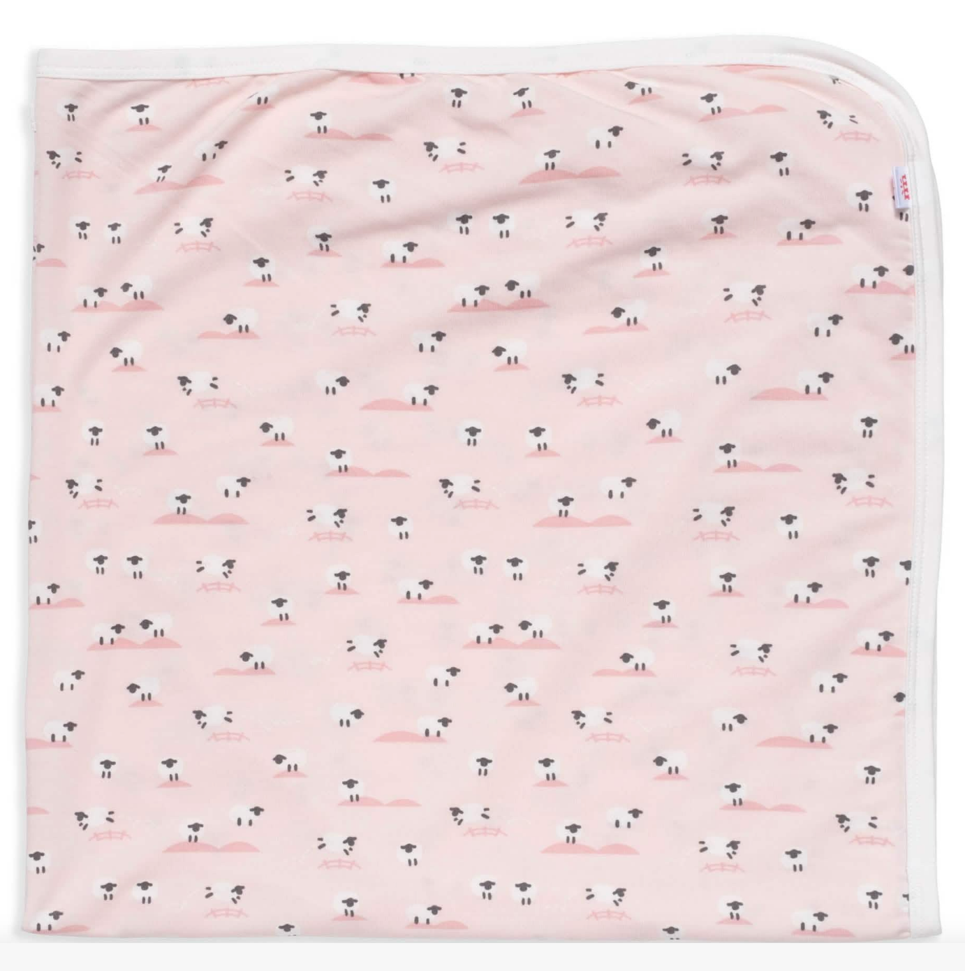 Baa Baa Baby Pink Modal Blanket