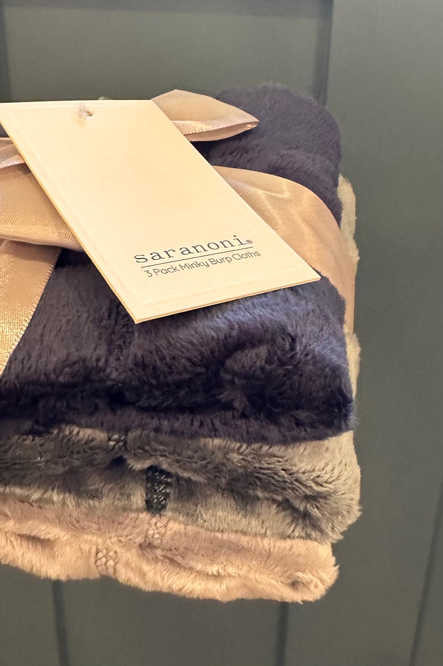 MINKY BURP CLOTHS 3-PACK: Boy 3-Pack