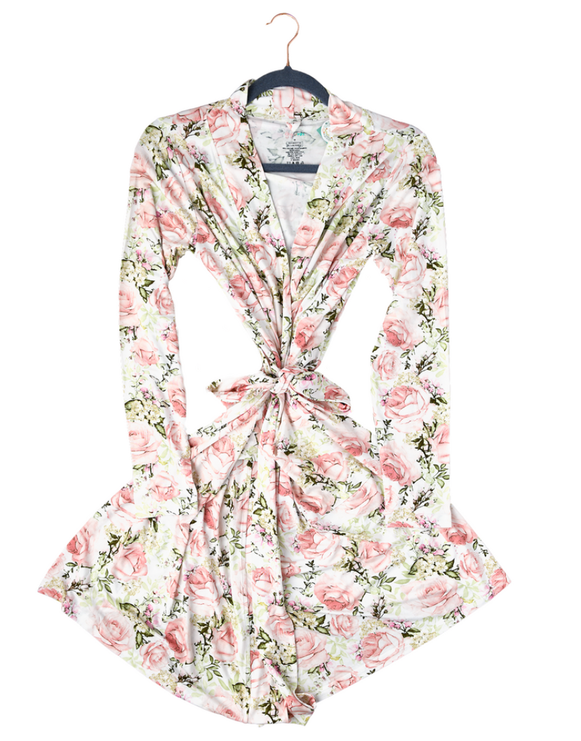 Caroline Floral Mommy Robe