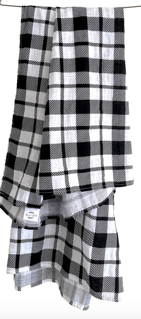 Organic Muslin Gauze Swaddle - Lennox