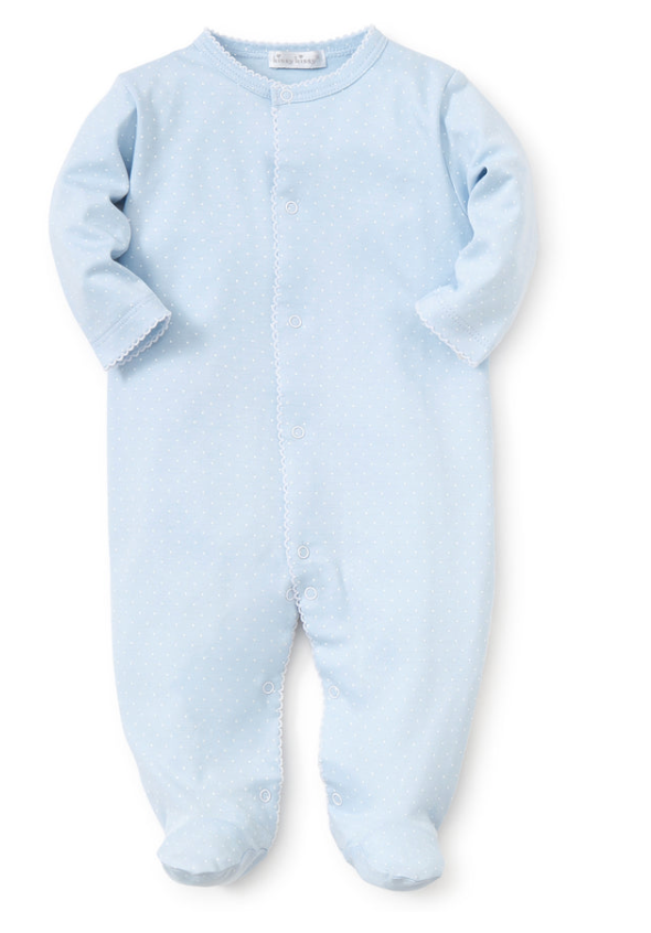 Kissy Dots Print Footie