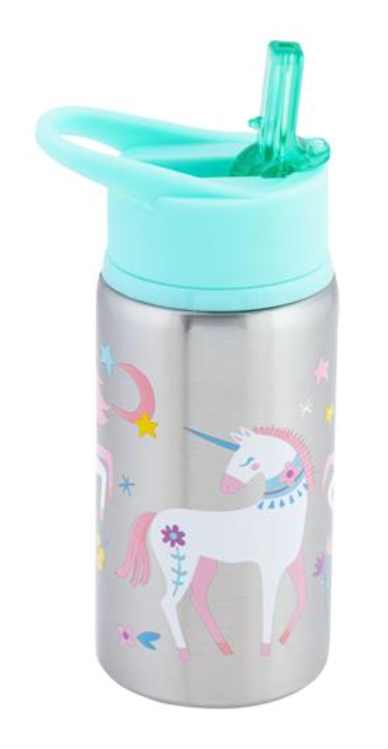 Stephen Joseph Stainless Steel Water Bottle- Unicorn
