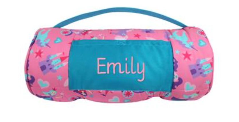Stephen Joseph All Over Print Nap Mat- Princess/Castle