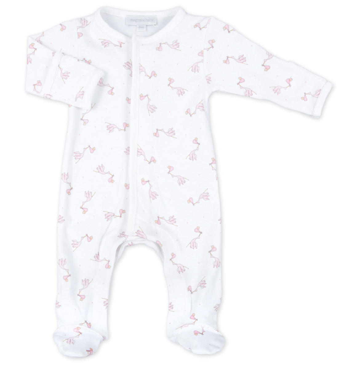 Worth the Wait Footie- Magnolia Baby- Pink