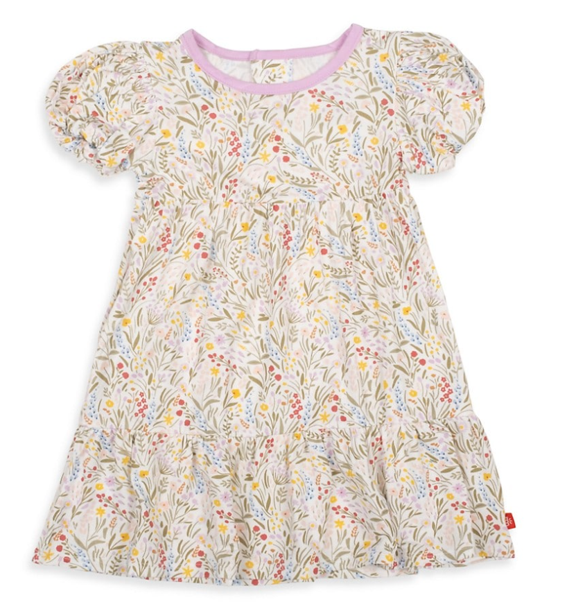 Magnetic Me Ashleigh Puff Sleeves Dress