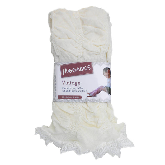 Pack Vintage Vanilla LegRuffles Legwarmers