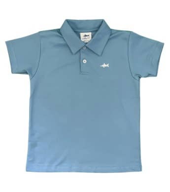 Signature Pima polo shirt-Niagra Saltwater Boys Co.