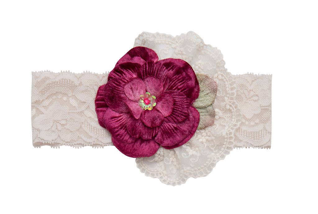 Violet Field Headband by Haute Baby- Infant