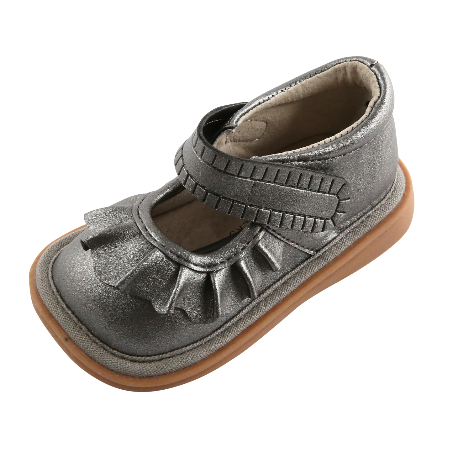 Molly Ruffle Mary Jane - Girls Toddler Squeaky Shoes