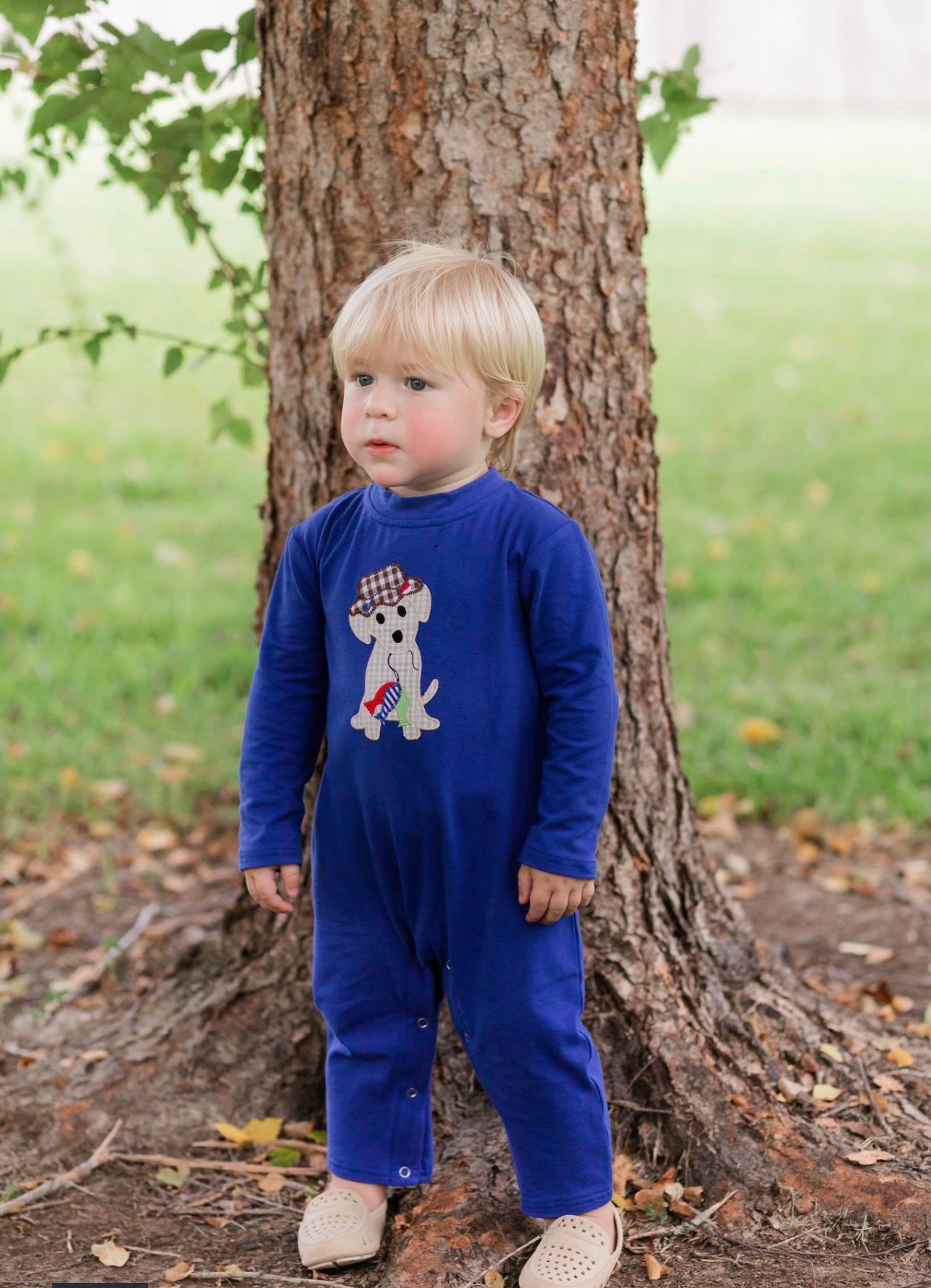 Trotter Street Fishing Dog Romper