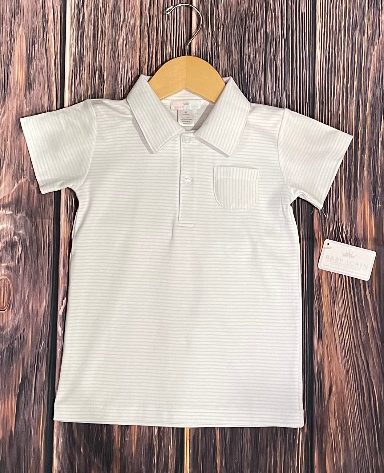 Blue Stripes Collared Shirt