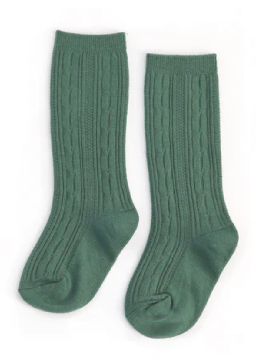 Jade Knee High Socks