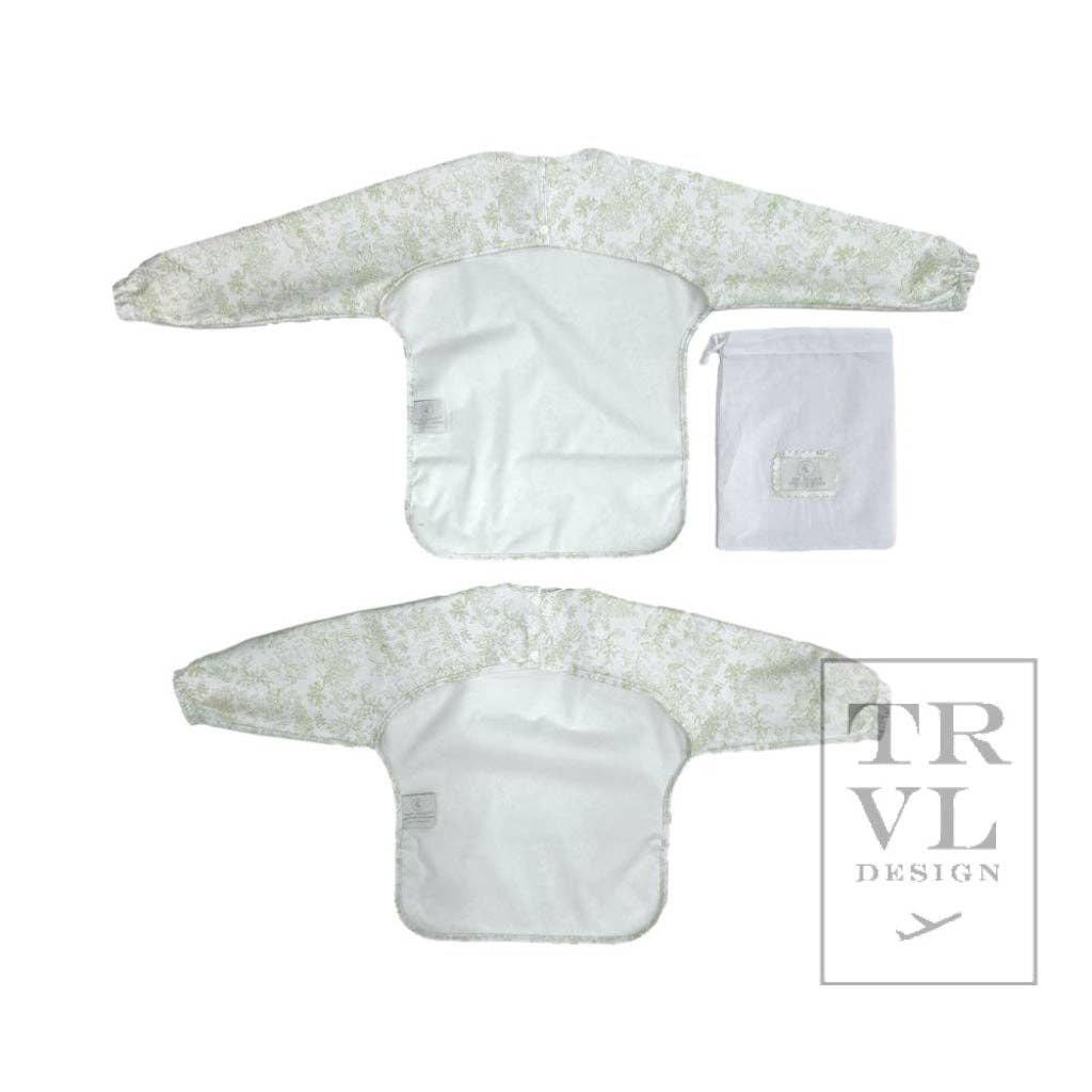 Perfect Smock Small - Bunny Toile Green -6 mth-24 mth