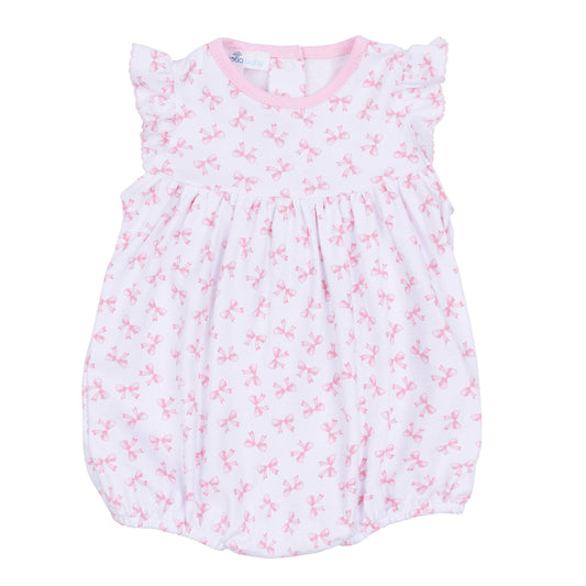 Baby Bows Print Flutters Bubble