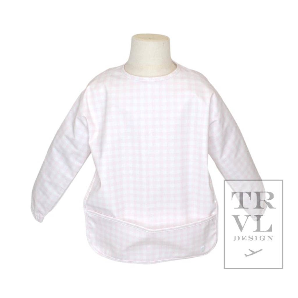 Perfect Smock- Pimlico Check Pink 2T-4T