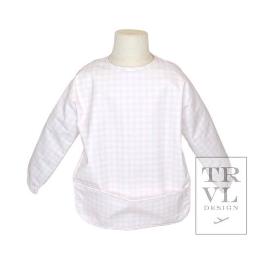 Perfect Smock- Pimlico Check Pink 2T-4T