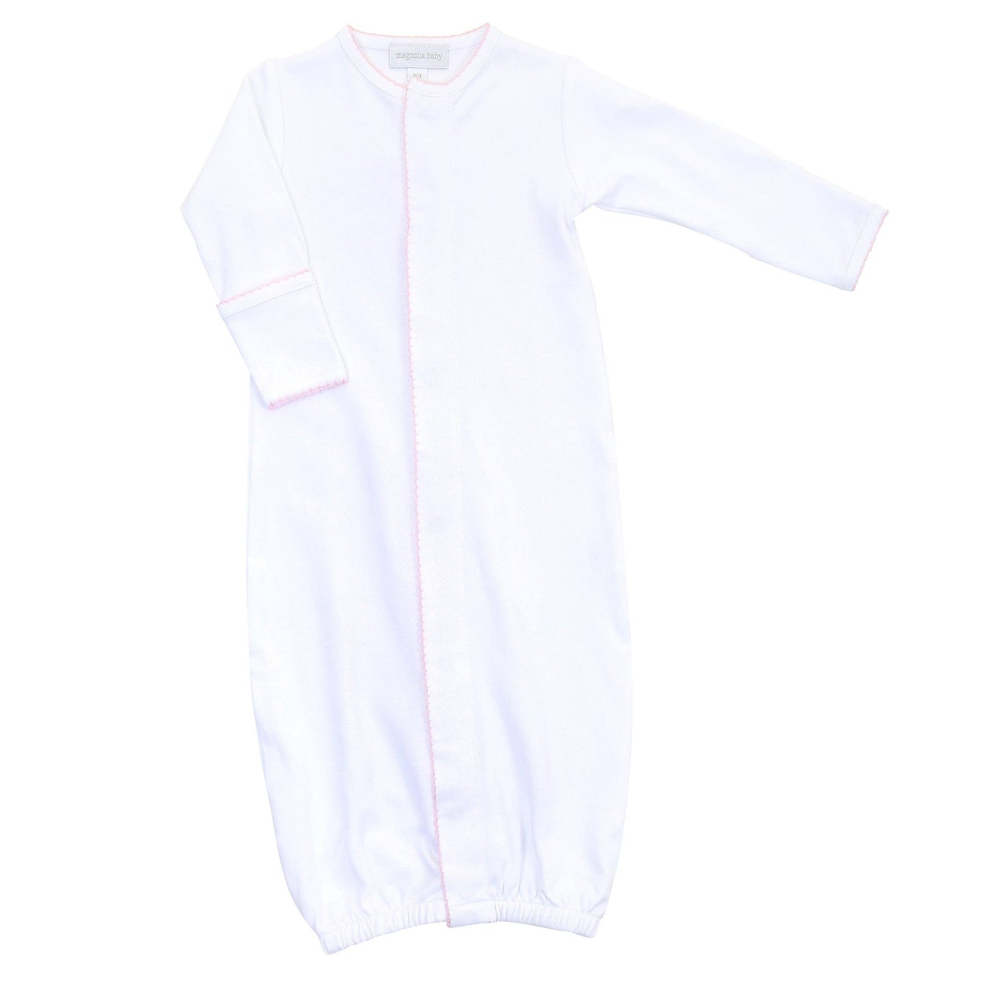 Essentials White Converter Pink Trim