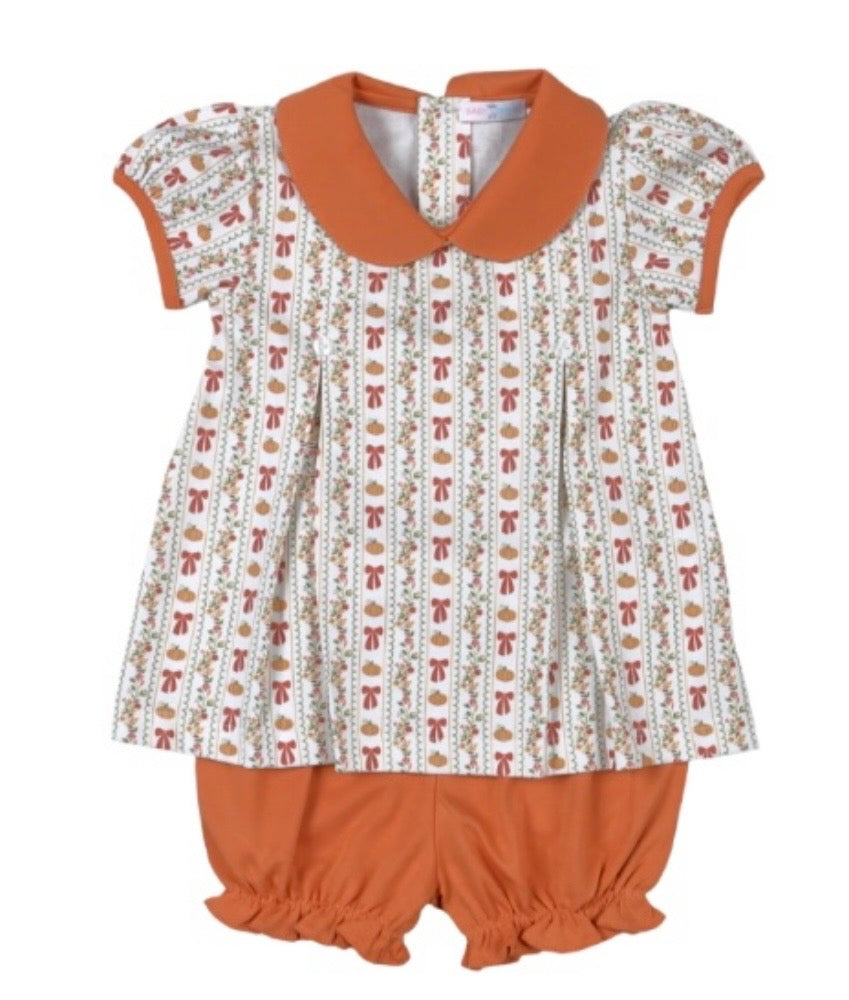 Greatfull Day Pima Scallop  Bloomer Set