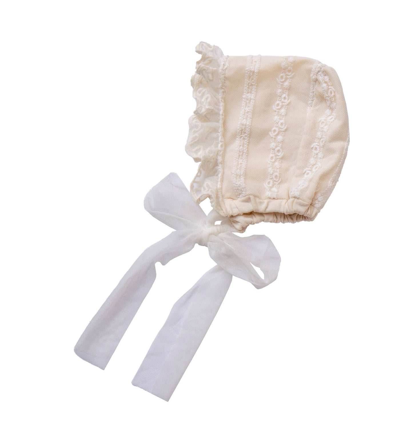Haute Baby Mary Catherine Bonnet: 0/3M