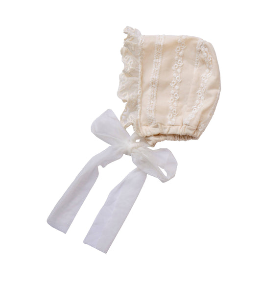 Haute Baby Mary Catherine Bonnet: 0/3M