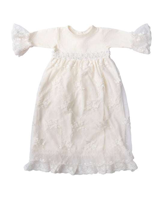 Haute Baby Anna Corinne Baby Gown