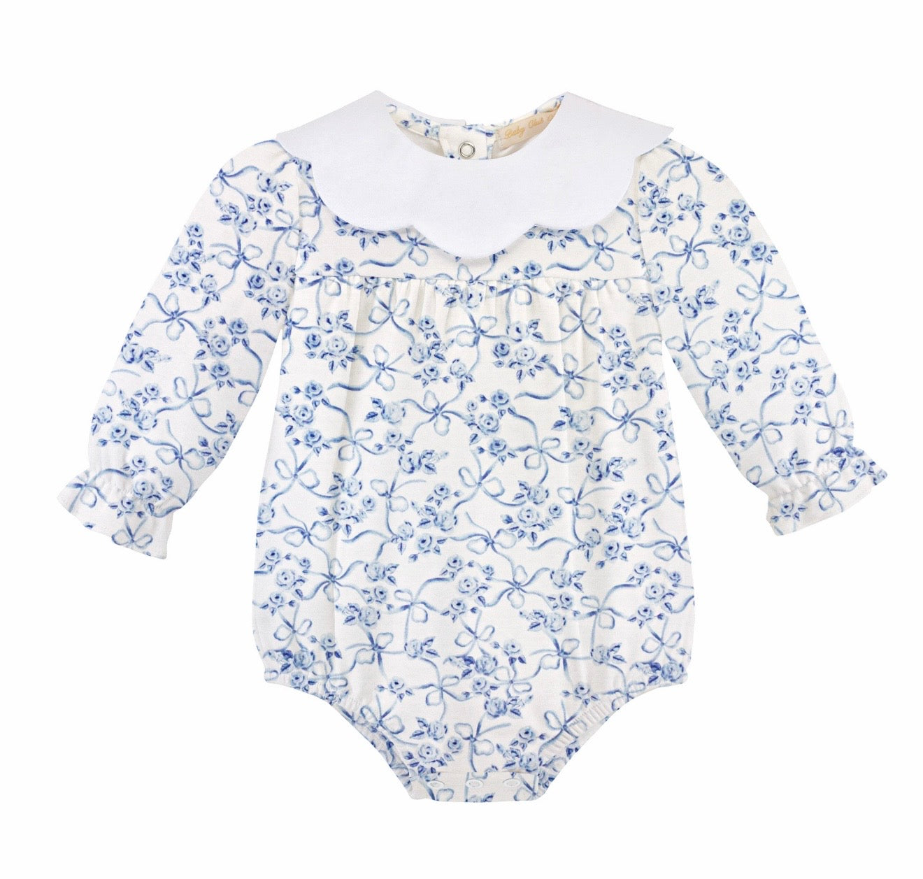 Blue Romantic Toile Bubble
